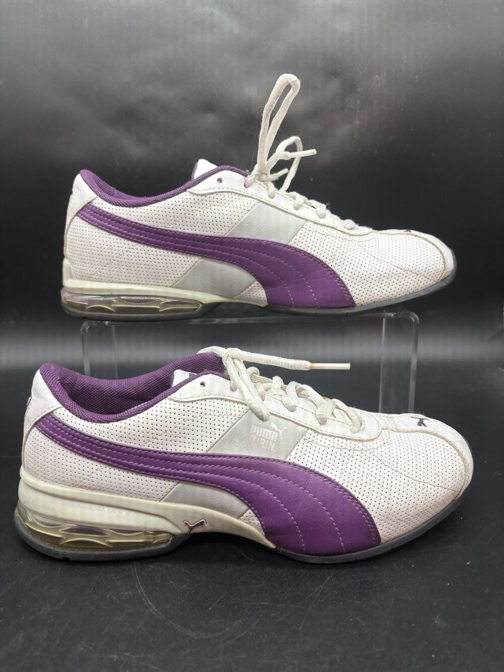 Puma Turin 2 Sneakers Women’s Size 9 Purple White Sport Lifestyle Running Shoes